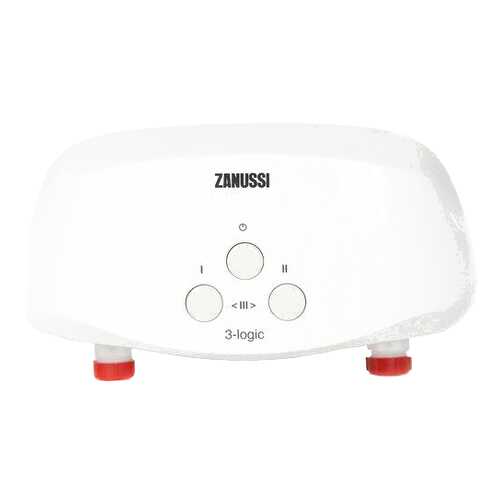 Водонагреватель проточный Zanussi 3-logic 3.5 S white в Техносила