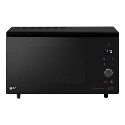 Микроволновая печь с грилем и конвекцией LG MJ3965BIS black в Техносила