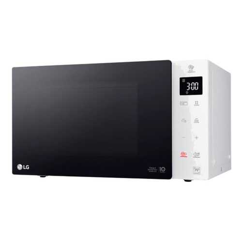 Микроволновая печь с грилем LG MH63M38GISW white в Техносила