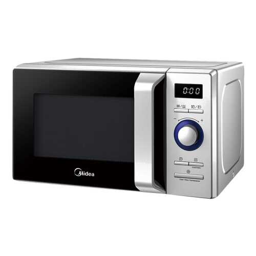 Микроволновая печь с грилем Midea AG820NN1-S silver/black в Техносила