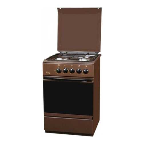 Газовая плита Flama FG 2406 B Brown в Техносила