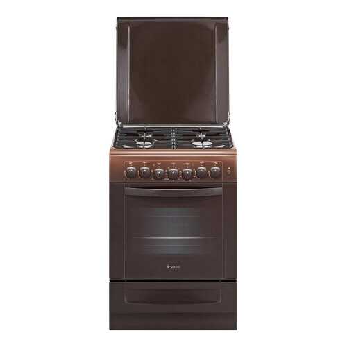 Комбинированная плита GEFEST ПГЭ 6102-02 0001 Brown в Техносила