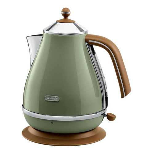 Чайник электрический Delonghi KBOV 2001.GR Green в Техносила