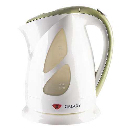 Чайник электрический Galaxy GL0216 Lime/White в Техносила
