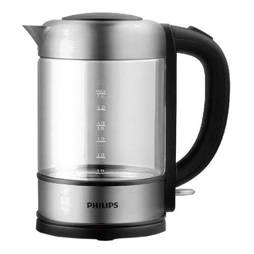 Чайник электрический Philips HD9342/01 Silver/Black в Техносила