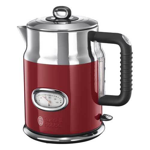 Чайник электрический Russell Hobbs Retro Ribbon Red в Техносила