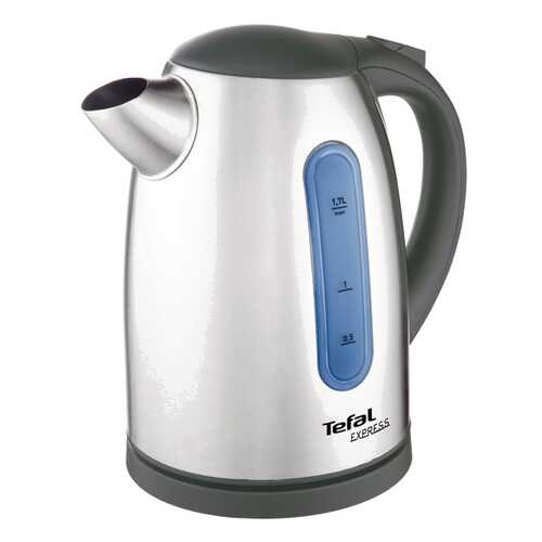 Чайник электрический Tefal Express II KI170D30 Silver/Black в Техносила