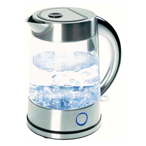 Чайник электрический Tefal Glass Kettle KI760D Silver в Техносила