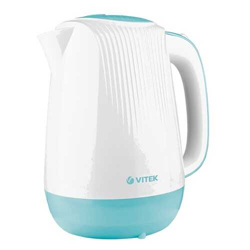 Чайник электрический Vitek VT-7059 White/Blue в Техносила