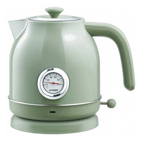 Чайник электрический Xiaomi Ocooker Retro Electric Kettle Green в Техносила