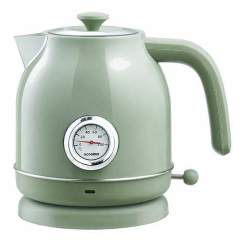 Чайник электрический Xiaomi Ocooker Retro kitchen electric kettle Green в Техносила