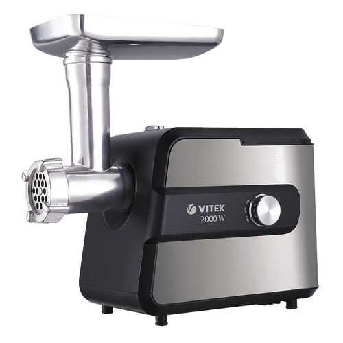 Электромясорубка Vitek VT-3634 Silver/Black в Техносила