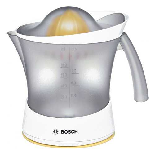 Соковыжималка для цитрусовых Bosch MCP3000N White/Yellow в Техносила