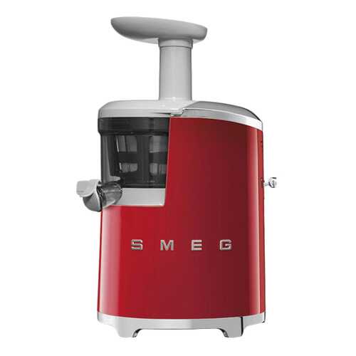 Соковыжималка шнековая Smeg SJF01RDEU red в Техносила