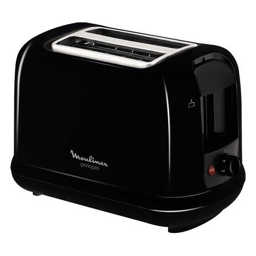 Тостер Moulinex LT160830 Principio Black в Техносила