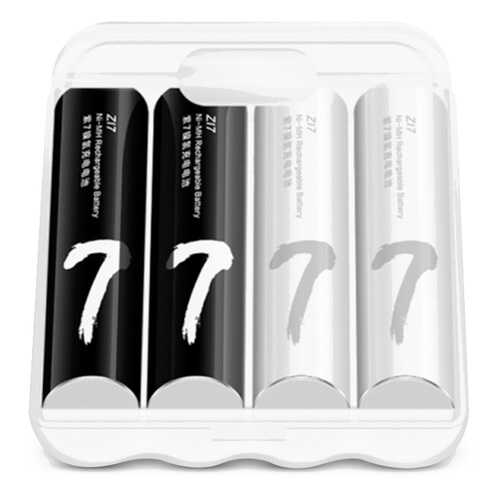 Аккумуляторные батарейки Xiaomi ZI7 Ni-MH Rechargeable Battery (4 шт.) в Техносила