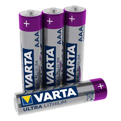 Батарейка AAA литиевая Varta Professional Lithium FR03-4BL (6103) 1.5V в блистере 4шт. в Техносила