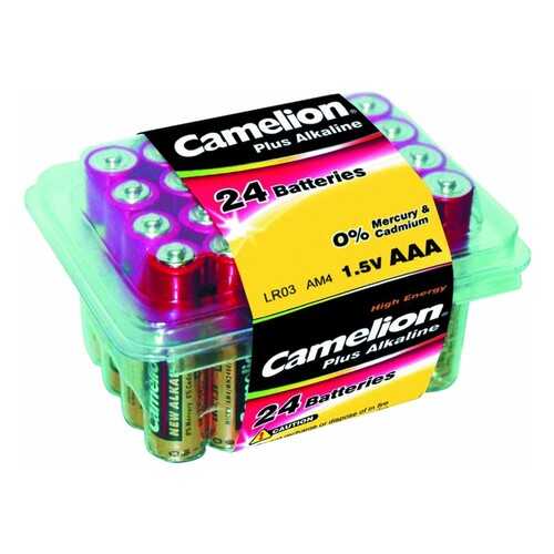 Батарейка Camelion LR03Plus Alkaline PB-24 24 шт в Техносила