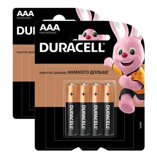 Батарейка Duracell Basic AAA LR03 4шт в Техносила