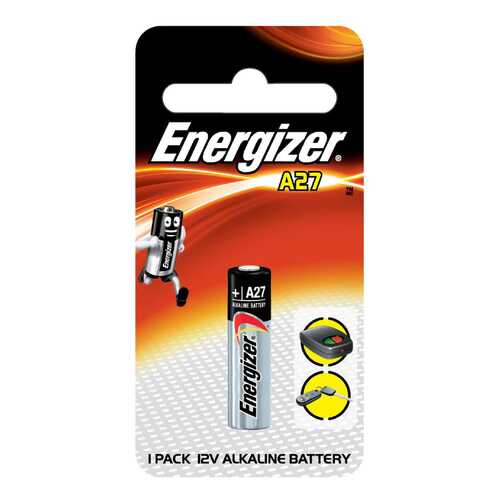 Батарейка Energizer Alkaline A27 1 шт в Техносила