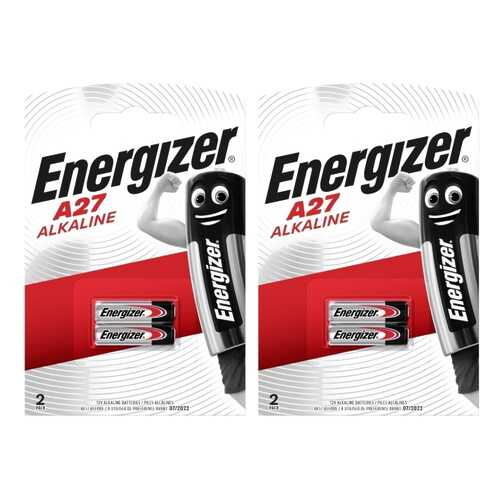 Батарейка Energizer Alkaline A27А 12V 2шт (2 упаковки) в Техносила