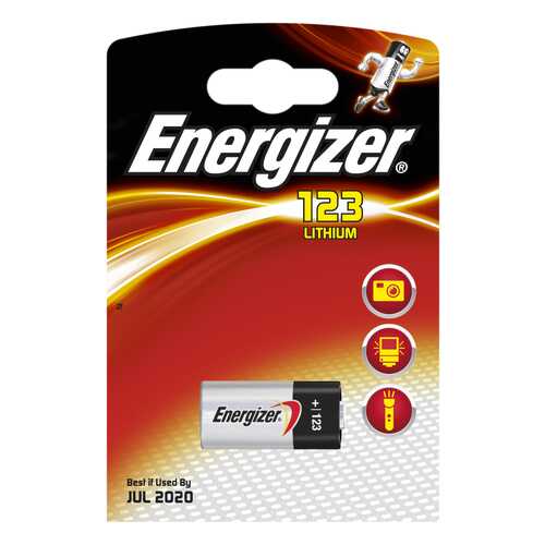 Батарейка Energizer CR123 1 шт в Техносила