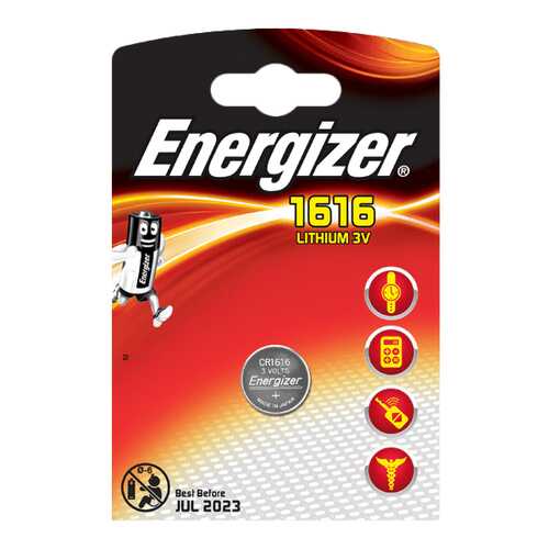 Батарейка Energizer CR1616 PIP1 1 шт в Техносила