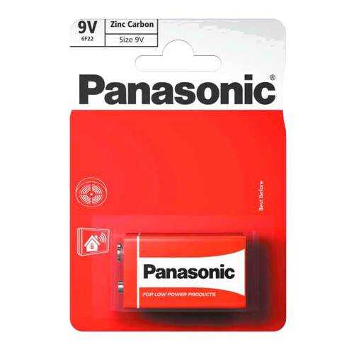 Батарейка Panasonic Zinc Carbon 6F22RZ 1 шт в Техносила