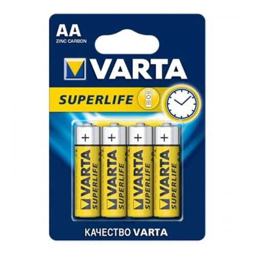 Батарейка VARTA SUPERLIFE 2006 R6 BL4 в Техносила