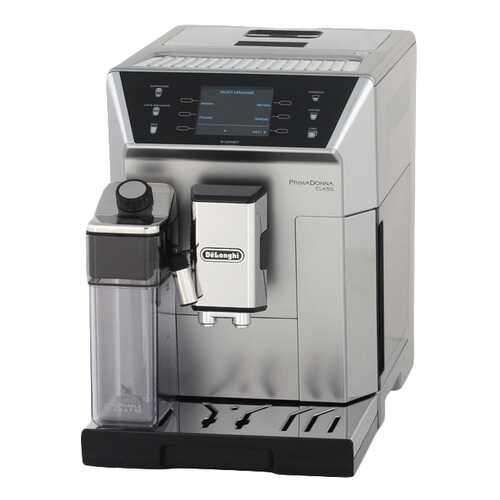 Кофемашина автоматическая DeLonghi PrimaDonna Class ECAM 550.75.MS Silver в Техносила