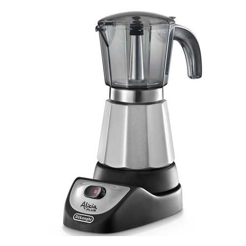 Гейзерная кофеварка DeLonghi EMKM.6.B Silver в Техносила