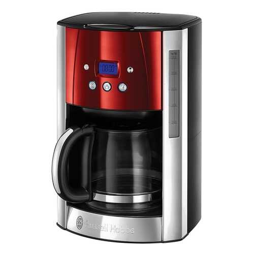 Кофеварка капельного типа Russell Hobbs Luna Solar Red (23240-56) в Техносила