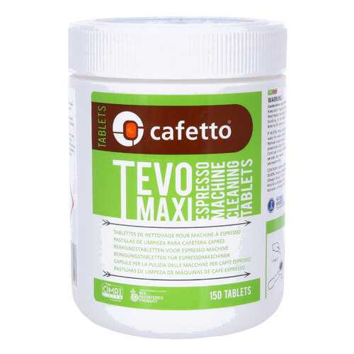 Средство для чистки рожковых кофемашин Cafetto TEVO Maxi Tablets 150 в Техносила