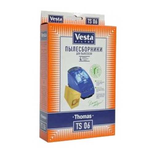 Комплект пылесборников для пылесоса Vesta filter TS 06 (4 шт + фильтр) в Техносила