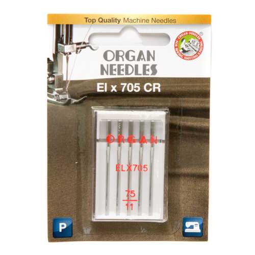 Иглы Organ ELx705 CR 5/75 Blister в Техносила