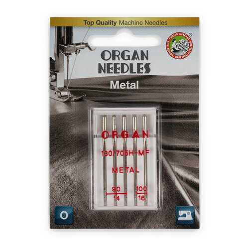 Иглы Organ металл.нити 5/90-100 Blister в Техносила