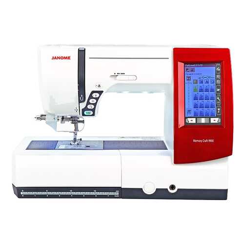 Швейная машина Janome Memory Craft 9900 в Техносила