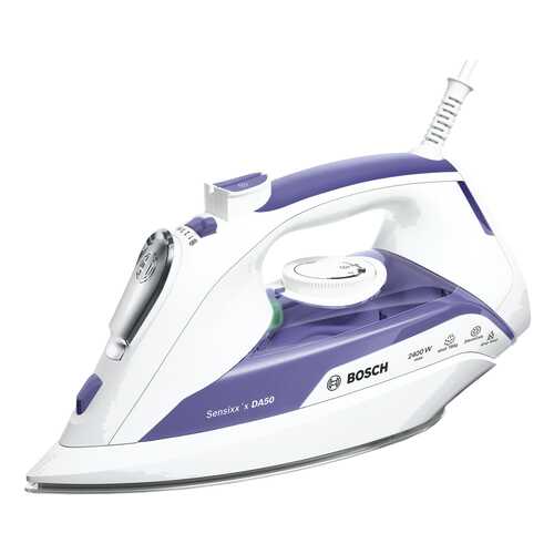 Утюг Bosch TDA 5024010 White/Purple в Техносила