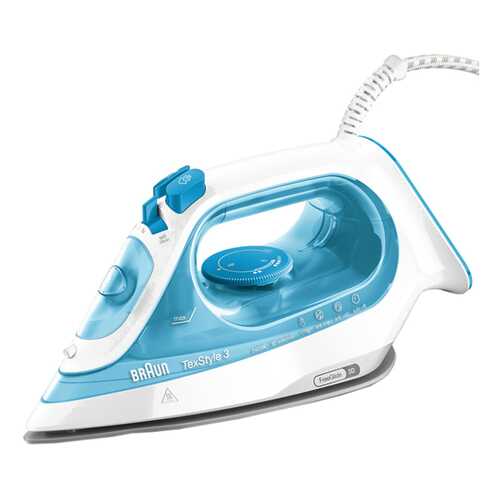 Утюг Braun Care Style 3 12730011-SI3053BL White/Cyan в Техносила