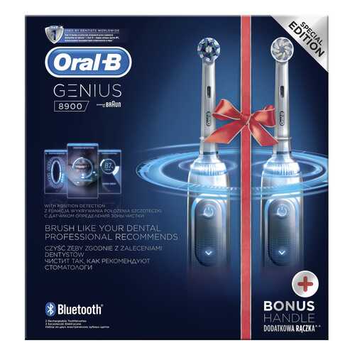 Электрическая зубная щетка Braun Oral-B Genius 8900 в Техносила