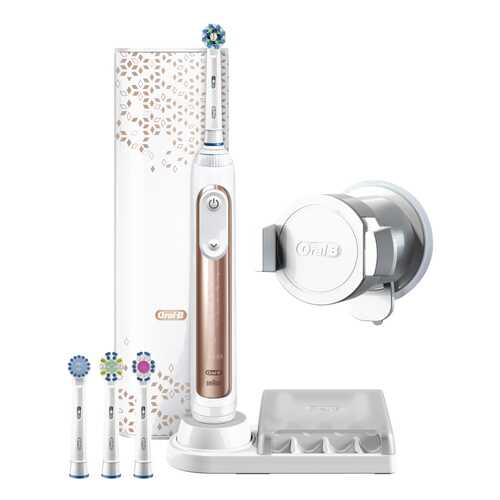 Электрическая зубная щетка Braun Oral-B Genius 9000 (D701.545.6XC) Rose Gold в Техносила