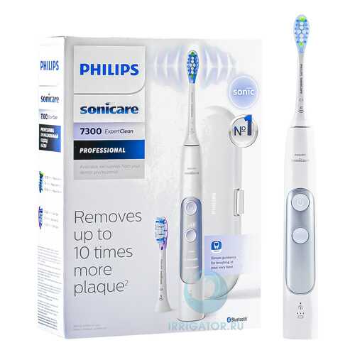 Электрическая зубная щетка Philips Sonicare 7300 Expert Clean HX49681 в Техносила