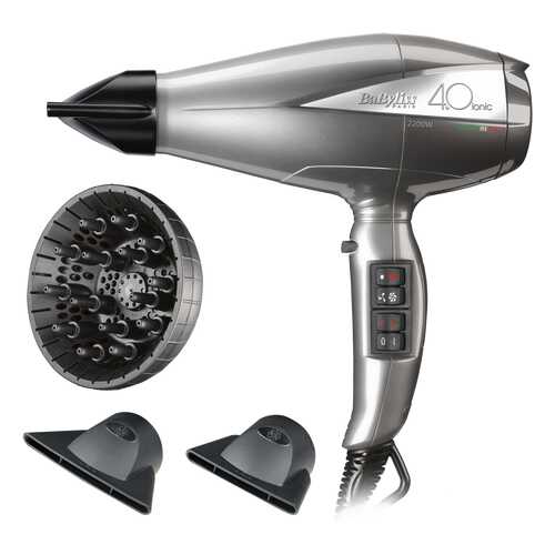 Фен Babyliss Le PRO 6675E Silver/Gray в Техносила