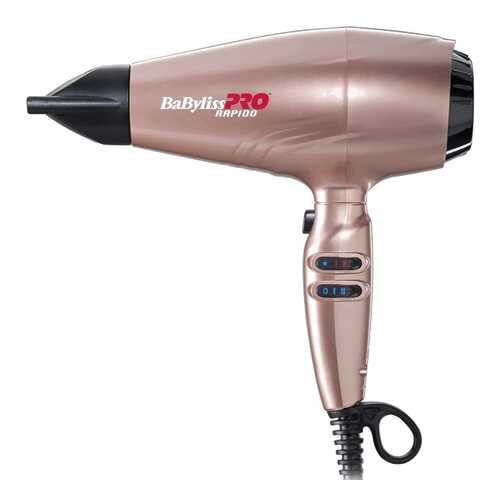 Фен BaByliss Pro Rapido Ferrari BAB7000IRGE Gold в Техносила