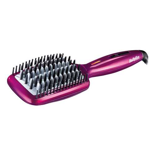 Расческа-выпрямитель Babyliss Liss Brush 3D HSB100E Pink в Техносила