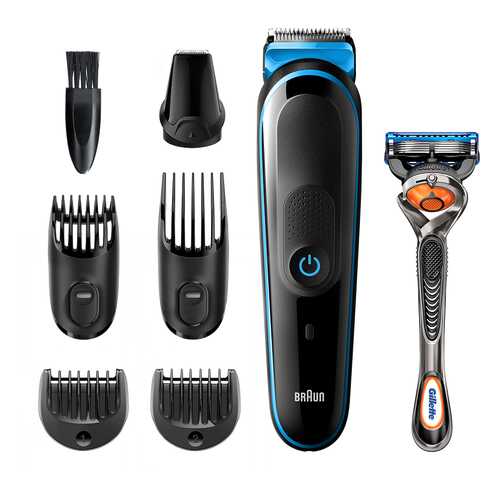 Триммер Braun MGK3245 + Бритва Gillette в Техносила