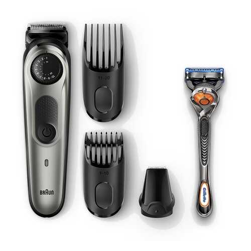 Триммер для бороды Braun BT5060 + Бритва Gillette в Техносила