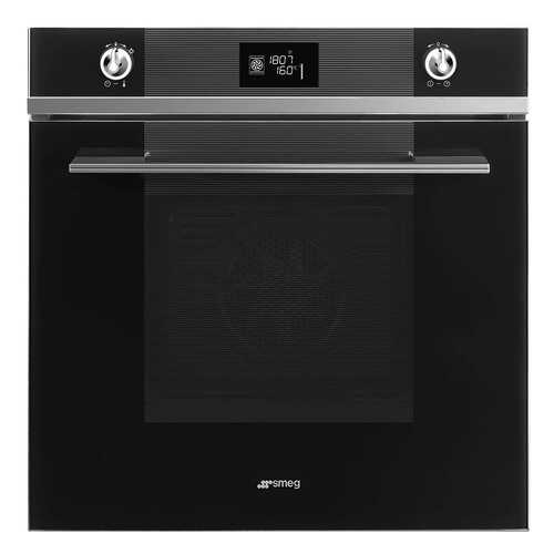 Встраиваемый электрический духовой шкаф Smeg SF6102TVN Black в Техносила