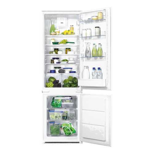 Встраиваемый холодильник Zanussi ZBB928465S White в Техносила