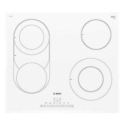 Встраиваемая варочная панель электрическая Bosch PKM 652 FP 1E White в Техносила